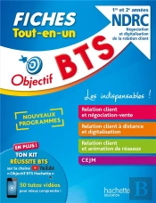 Objectif Bts ; Fiches Tout-En-Un ; Bts Ndrc 1re Et 2e Années