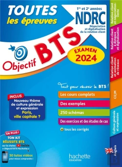 Bertrand.pt - Objectif Bts : Toutes Les Épreuves ; Bts Ndrc, 1re Et 2e Années