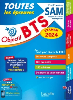 Bertrand.pt - Objectif Bts : Toutes Les Épreuves ; Bts Sam, 1re Et 2e Années