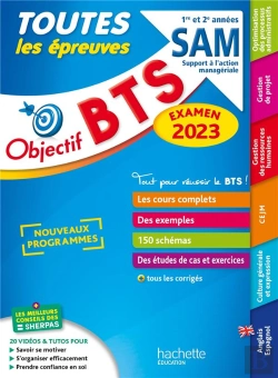 Bertrand.pt - Objectif Bts ; Toutes Les Épreuves ; Bts Sam 1re Et 2e Années (Édition 2023)