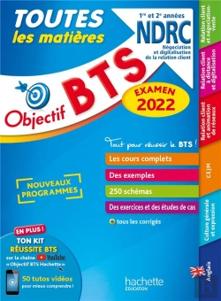 Bertrand.pt - Objectif Bts ; Toutes Les Matières ; 1re Et 2e Années Ndrc (Édition 2022)