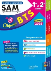 Objectif Bts : Toutes Les Matières ; Bts Sam, 1re Et 2e Années (Édition 2026)