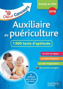 Bertrand.pt - Objectif Concours 2018 Auxiliaire De Puericulture : 1 000 Tests D'Aptitude