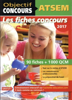 Bertrand.pt - Objectif Concours - Atsem 90 Fiches 1000 Qcm - Categorie C