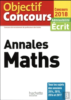 Bertrand.pt - Objectif Crpe Annales Maths