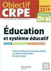 Objectif Crpe Education Et Systeme Educatif 2019