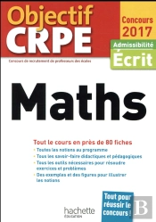 Objectif Crpe En Fiches Maths - 2017