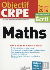 Objectif Crpe En Fiches Maths