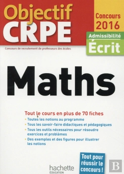 Bertrand.pt - Objectif Crpe En Fiches Maths