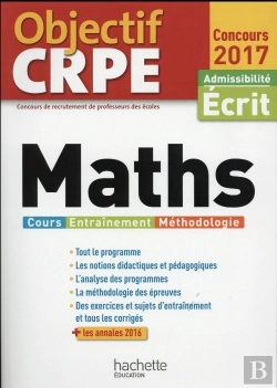 Bertrand.pt - Objectif Crpe Maths - 2017
