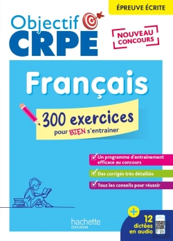 Bertrand.pt - Objectif Crpe Tome 22 : Je M'Entraîne Avec Des Exercices De Français