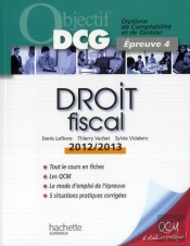 Objectif Dcg Droit Fiscal 2012/2013