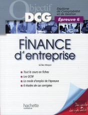 Objectif Dcg ; Finance D'Entreprise (Édition 2010/2011)