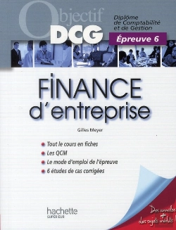 Bertrand.pt - Objectif Dcg ; Finance D'Entreprise (Édition 2010/2011)