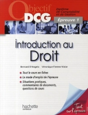 Objectif Dcg ; Introduction Au Droit