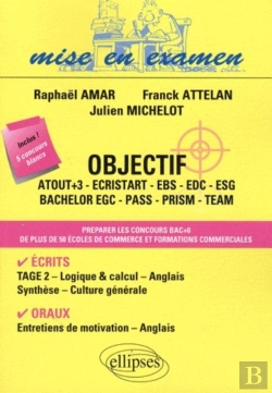 Bertrand.pt - Objectif Esg, Atout+3, Ecristart, Team, Pass, Prism, Egc, Edc - Toutes Matières - Un Volume
