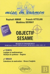 Objectif Sesame. Toutes Matières - Un Volume