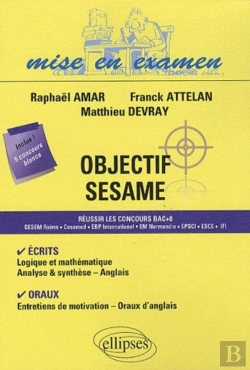 Bertrand.pt - Objectif Sesame. Toutes Matières - Un Volume