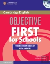 Objective First For Schools Practice Test Booklet With Answers And Audio Cd