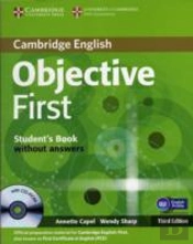Objective First Student'S Book Without Answers With Cd-Rom