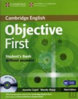 Bertrand.pt - Objective First Student'S Book Without Answers With Cd-Rom