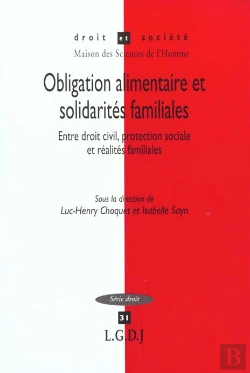 Bertrand.pt - Obligation Alimentaire Et Solidarite Familiales