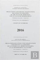 Obligations Concerning Negotiations Relating To Cessation Of The Nuclear Arms Race And To Nuclear Disarmament