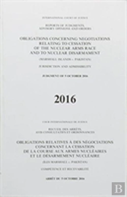 Bertrand.pt - Obligations Concerning Negotiations Relating To Cessation Of The Nuclear Arms Race And To Nuclear Disarmament