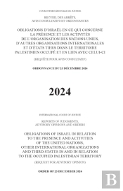 Obligations Of Israel In Relation To The Presence And Activities Of The United Nations, Other International Organizations And Third States In And In Relation To The Occupied Palestinian Territory