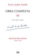 Obra Completa Ix Vicent Andres Estelles