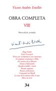 Obra Completa Viii - Vicent Andres Estelles - (Nova Edicio, Revisada)