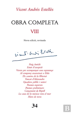 Bertrand.pt - Obra Completa Viii - Vicent Andres Estelles - (Nova Edicio, Revisada)