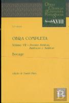 Obra Completa Volume VII - Bocage