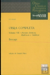 Obra Completa Volume VII - Bocage