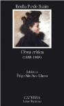 Obra Critica (1888-1908)  