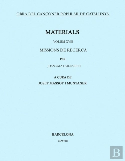 Bertrand.pt - Obra Del Cançoner Popular De Catalunya. Volum Xviii