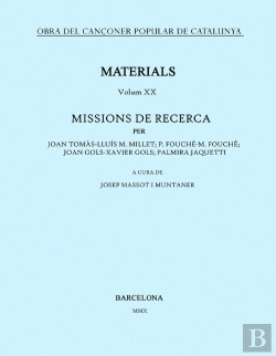 Bertrand.pt - Obra Del Cançoner Popular De Catalunya. Volum Xx.