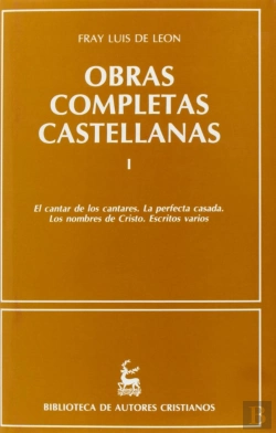 Bertrand.pt - Obras Completas Castellanas De Fray Luis De Leon. (T.1)