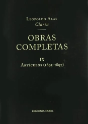 Obras Completas De Clarín Ix. Artículos 1895-1897