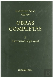 Obras Completas De Clar¡N X. Art¡Culos 1898-1901