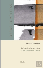 Obras Completas Rimon Panikkar Ix Vol 2. Misterio