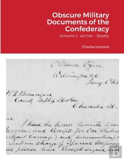 Bertrand.pt - Obscure Military Documents Of The Confederacy
