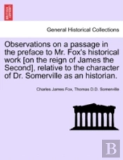 Observations On A Passage In The Preface