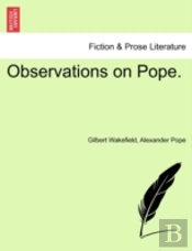 Observations On Pope.