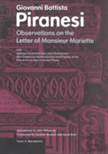 Observations On The Letter Of Monsieur Mariette