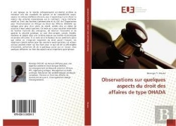 Bertrand.pt - Observations Sur Quelques Aspects Du Droit Des Affaires De Type Ohada
