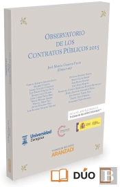Observatorio De Los Contratos Públicos 2015 (Papel + E-Book) (Expres)