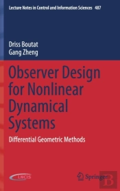 Observer Design For Nonlinear Dynamical Systems