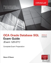 Oca Oracle Database Sql Exam Guide (Exam 1z0-071)