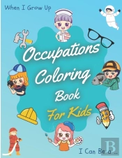 Occupations Coloring Book For Kids